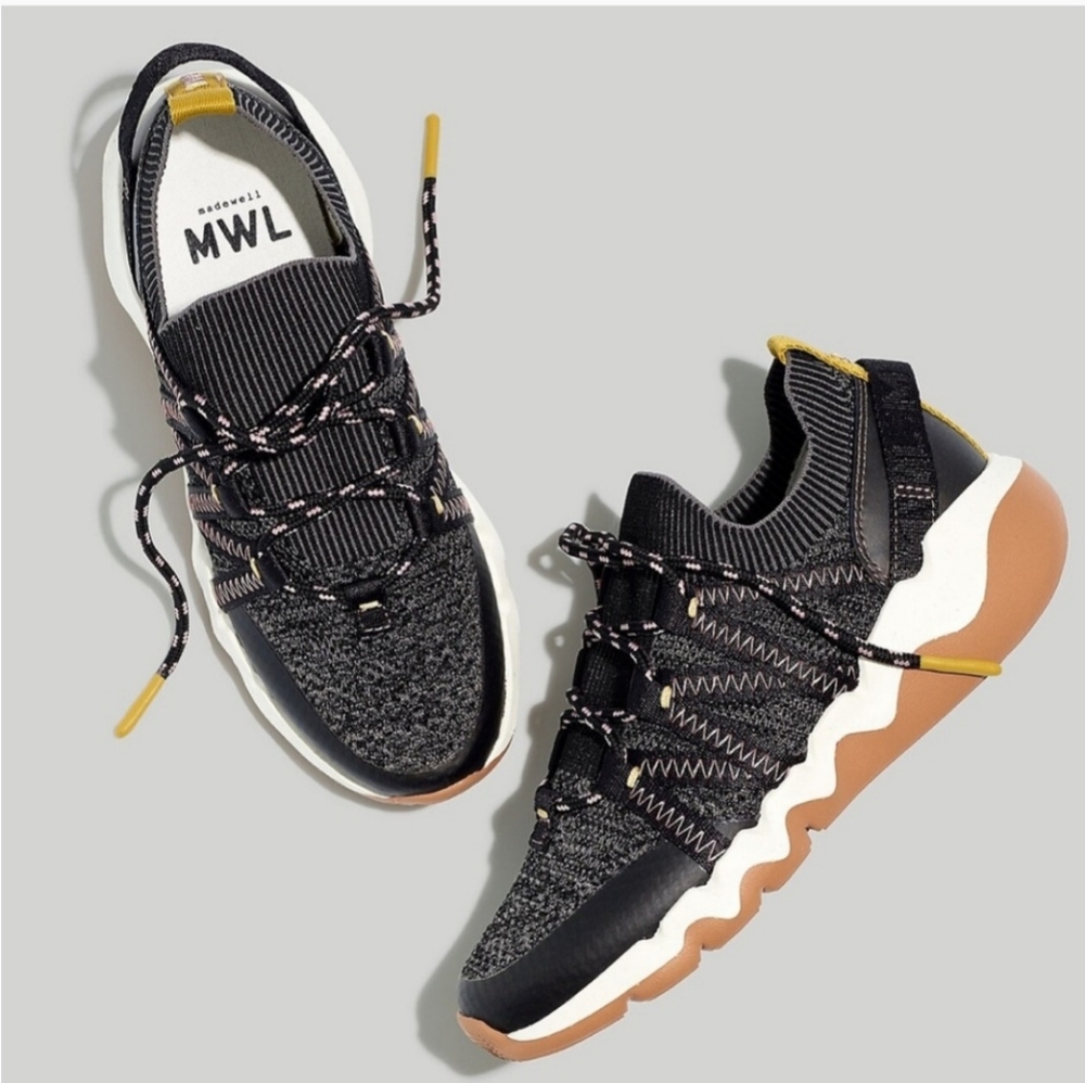 Madewell Black and Gray Athletic Shoes